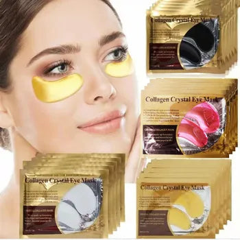 Masque pour les yeux en cristal de collagène